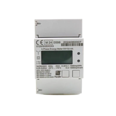Twa Faz Elektrisite Elektwonik Meter